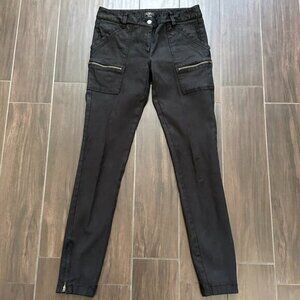 Ann Taylor Loft Woman's Black Cargo Pant